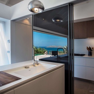 Kitchen at WV NGE, St. Jean, St. Barthelemy