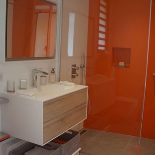 Bathroom at WV CLR, Lorient, St. Barthelemy