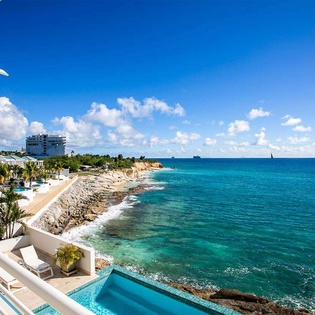 The view from PIE FAR, Beachfront/Cupecoy, St. Martin