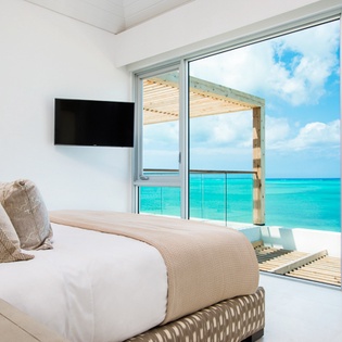 Bedroom at TC BEB4, Babalua Beach, Turks & Caicos