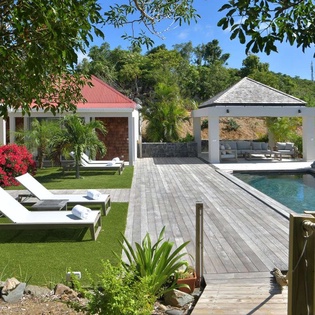 Villa Pool at WV ALW, Colombier, St. Barthelemy