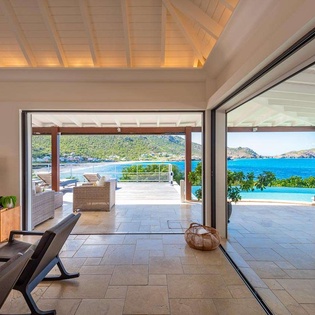 Living Room at WV TCK, Flamands Beach, St. Barthelemy