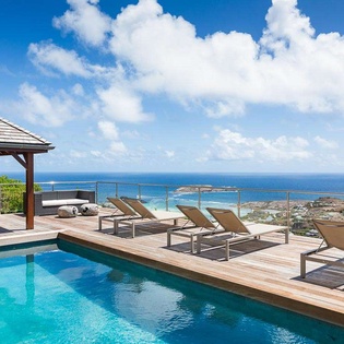 Villa Pool at WV ZUL, Vitet, St. Barthelemy