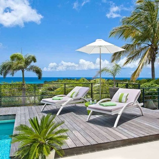 Deck at SXM GSL, Hillside/Terres Basses, St. Martin