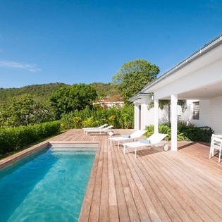 Villa Pool at WV SBV, Gustavia, St. Barthelemy