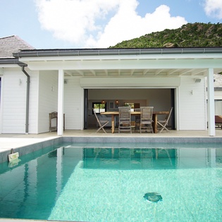 Villa Pool at WV TED, Vitet, St. Barthelemy