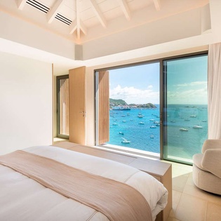 Bedroom at WV BCA, Corossol, St. Barthelemy