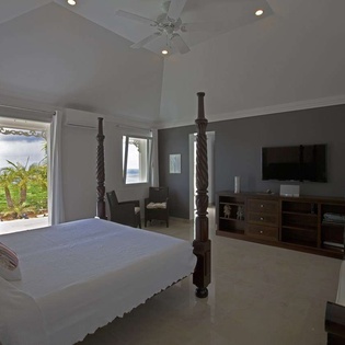Bedroom at WV GDF, Colombier, St. Barthelemy