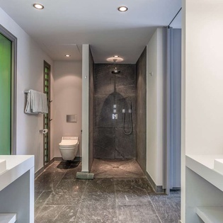 Bathroom at WV AVV, Vitet, St. Barthelemy