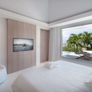 Bedroom at WV CBA, Grand Cul de Sac, St. Barthelemy