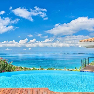 Villa Pool at PIE HAP, Mt. Choisy, St. Martin
