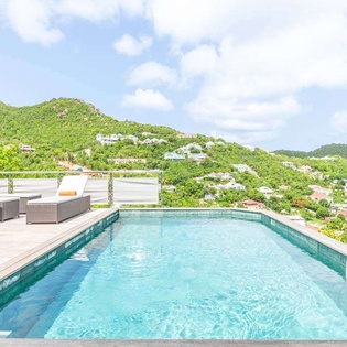Villa Pool at WV MBL, St. Jean, St. Barthelemy