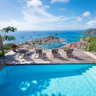 Villa Pool at WV MOU, Lurin, St. Barthelemy