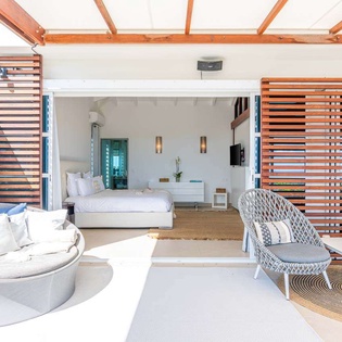 Terrace at WV BEL, Vitet, St. Barthelemy