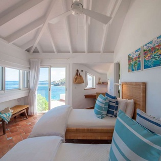Bedroom at WV MOZ, Pointe Milou, St. Barthelemy