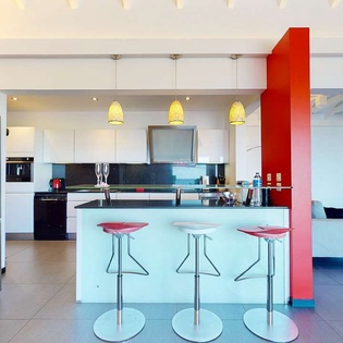 Kitchen at WV ITA, Lorient, St. Barthelemy