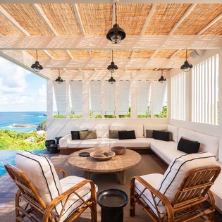 Deck at WV MNT, Pointe Milou, St. Barthelemy