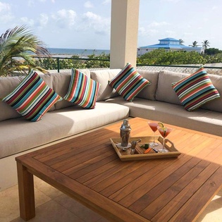 Terrace at AXA RRO, Blowing Point, Anguilla