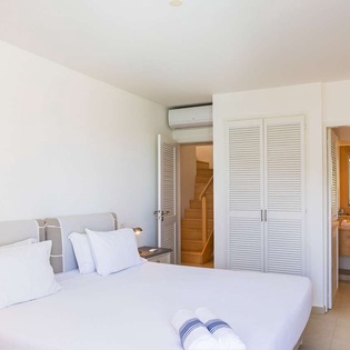 Bedroom at WV ART, Flamands, St. Barthelemy