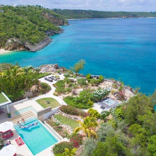 Aerial photo of ANI EST, Little Bay, Anguilla