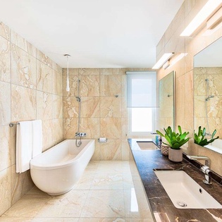 Bathroom at SXM AML, Guana Bay, St. Martin