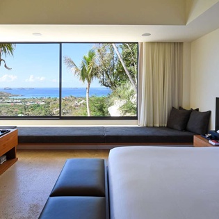 Bedroom at WV VES, Lurin, St. Barthelemy
