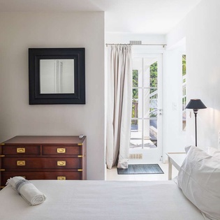 Bedroom at WV ART, Flamands, St. Barthelemy