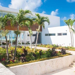 Exterior of AXA CHM, Blowing Point, Anguilla