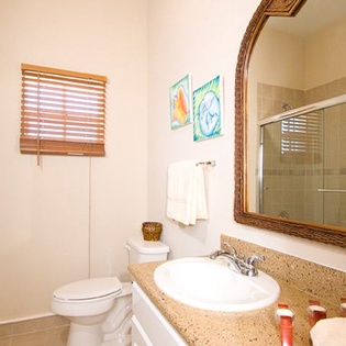 Bathroom at IE BZP, Chalk Sound/Taylors, Turks & Caicos
