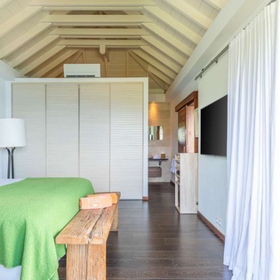 Bedroom at WV UPS, Pointe Milou, St. Barthelemy