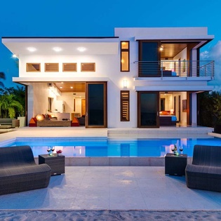 Exterior of PL KAN, Grace Bay Turtle Cove, Turks & Caicos