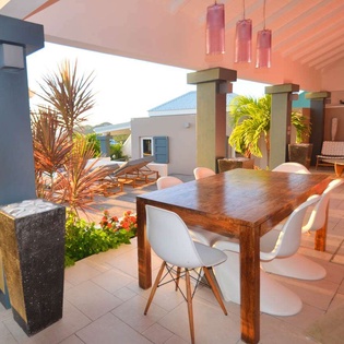 Veranda at WV VLC, Lurin, St. Barthelemy