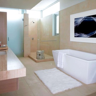 Bathroom at ANI EST, Little Bay, Anguilla