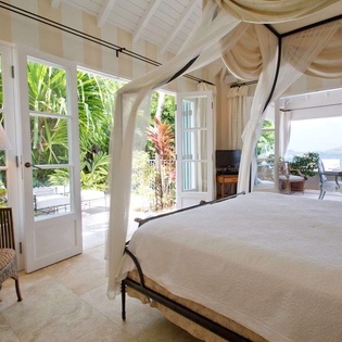 Bedroom at WV BTR, Pointe Milou, St. Barthelemy