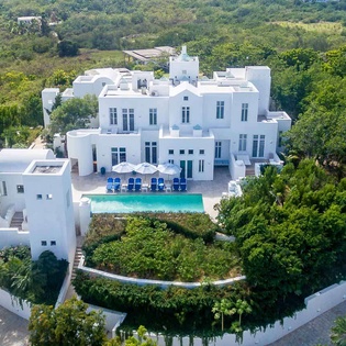 Aerial photo of AXA SKY, Long Bay, Anguilla