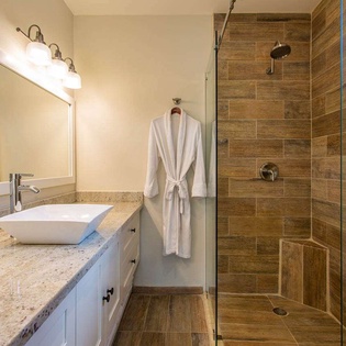 Bathroom at AXA SBH, Little Bay, Anguilla