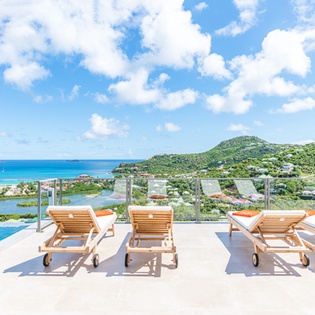 The view from WV VOB, St. Jean, St. Barthelemy