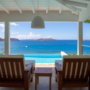Terrace at WV TOR, Lorient, St. Barthelemy