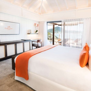 Bedroom at WV PIN, Pointe Milou, St. Barthelemy