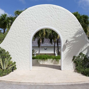 Exterior of WV JAY, Mont Jean, St. Barthelemy