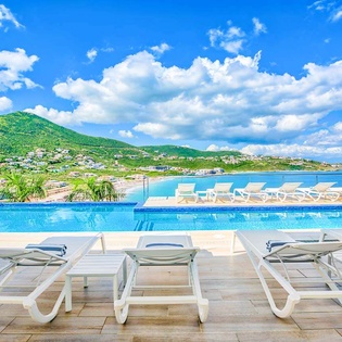 The view from SXM AML, Guana Bay, St. Martin