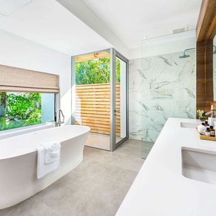 Bathroom at TC BLM, Long Bay Beach, Turks & Caicos