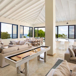 Living Room at AXA SBH, Little Bay, Anguilla