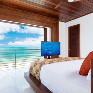 Bedroom at PL KAN, Grace Bay Turtle Cove, Turks & Caicos
