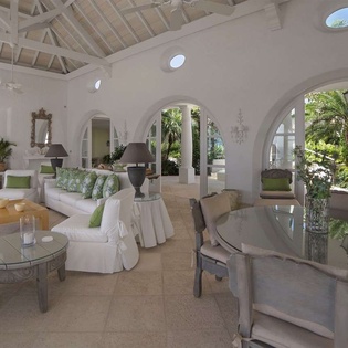 Living Room at WV JAY, Mont Jean, St. Barthelemy