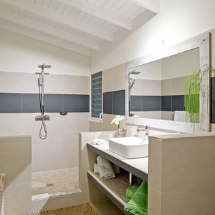 Bathroom at SXM GSL, Hillside/Terres Basses, St. Martin