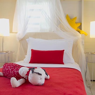 Bedroom at WV CML, Camaruche, St. Barthelemy