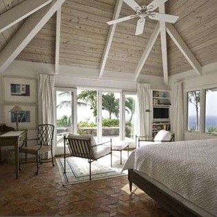Bedroom at WV BEV, Mont Jean, St. Barthelemy