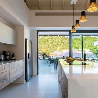 Kitchen at WV PTG, Gustavia, St. Barthelemy