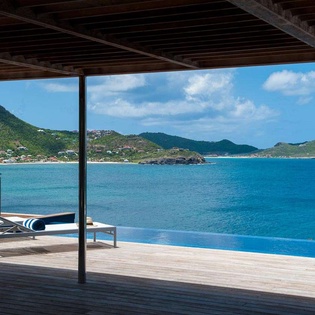 Terrace at WV VPM, Pointe Milou, St. Barthelemy